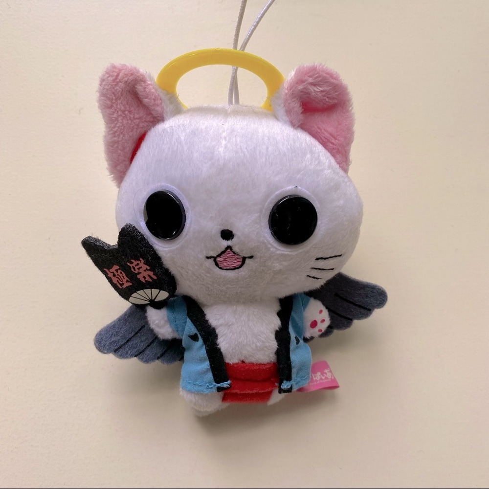 Japanese cute angel cat 4.5” plush toy